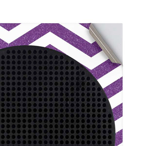 Purple Chevron Xbox Series S Console Skin