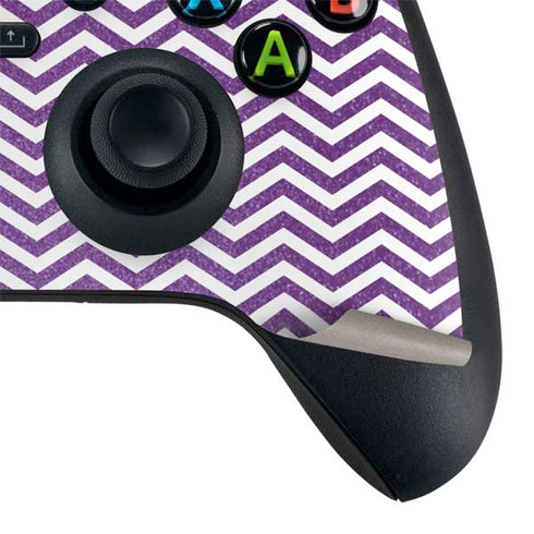 Purple Chevron Xbox Series X Controller Skin