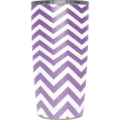 Purple Chevron Yeti 20oz Tumbler Skin