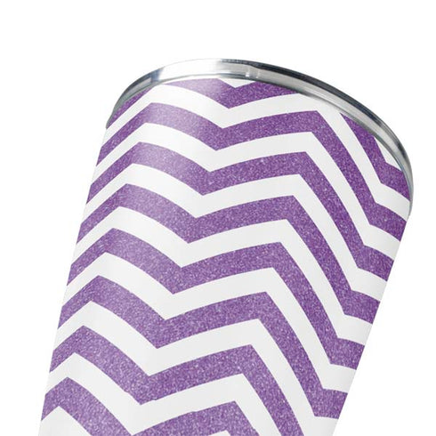 Purple Chevron Yeti 20oz Tumbler Skin