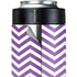 Purple Chevron Yeti Colster Can Insulator Skin