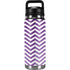 Purple Chevron YETI Rambler 26oz Bottle Skin