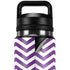 Purple Chevron YETI Rambler 26oz Bottle Skin