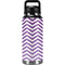 Purple Chevron YETI Rambler 36oz Bottle Skin