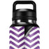 Purple Chevron YETI Rambler 36oz Bottle Skin