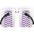 Purple Chevron YETI Roadie 24 Hard Cooler Skin