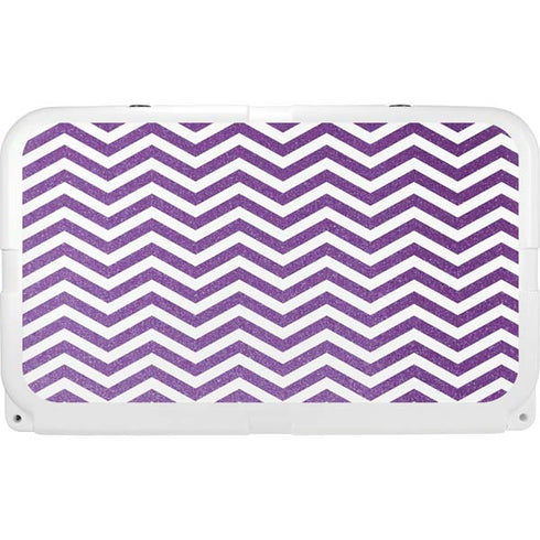 Purple Chevron YETI Tundra 45 Hard Cooler Skin