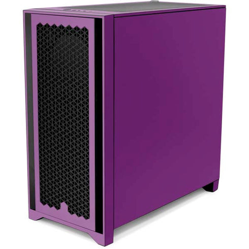 Purple Solid Corsair 4000D Tempered Glass Mid-Tower ATX Case Skin