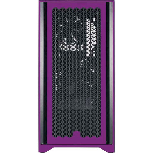 Purple Solid Corsair 4000D Tempered Glass Mid-Tower ATX Case Skin
