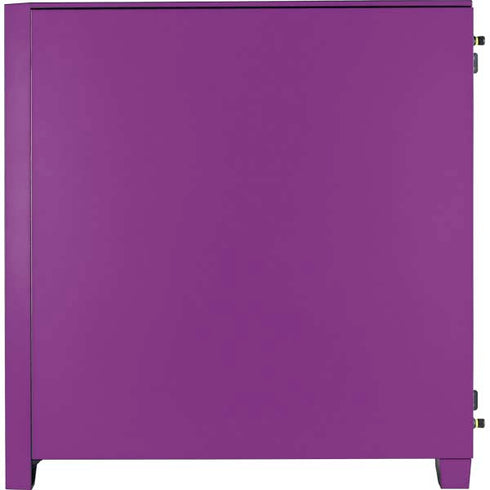 Purple Solid Corsair 4000D Tempered Glass Mid-Tower ATX Case Skin