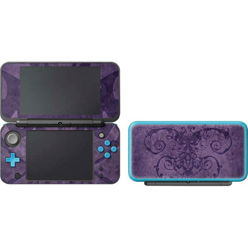Brigid Ashwood Purple Damask Butterfly Nintendo 2DS XL (2017) Skin