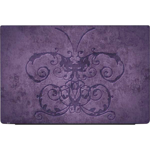 Brigid Ashwood Purple Damask Butterfly Dell Vostro Skin