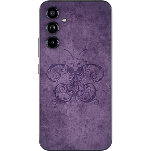 Brigid Ashwood Purple Damask Butterfly Galaxy A54 5G Skin