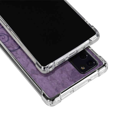 Brigid Ashwood Purple Damask Butterfly Galaxy Note20 5G Clear Case