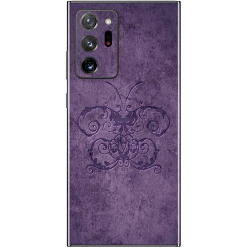 Brigid Ashwood Purple Damask Butterfly Galaxy Note20 Ultra 5G Skin
