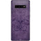 Brigid Ashwood Purple Damask Butterfly Galaxy S10 Plus Skin