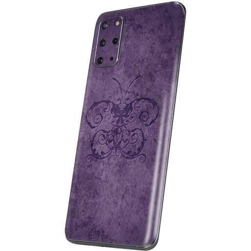 Brigid Ashwood Purple Damask Butterfly Galaxy S20 Plus Skin