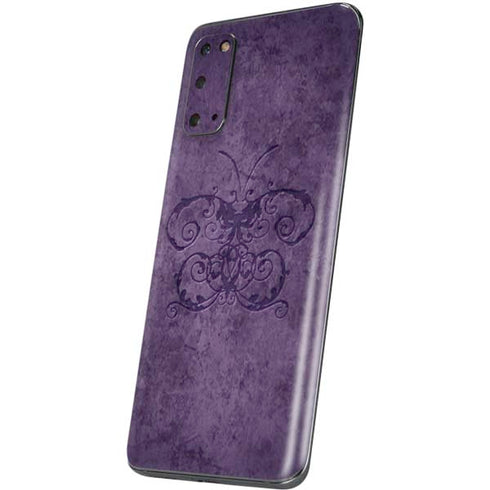 Brigid Ashwood Purple Damask Butterfly Galaxy S20 Skin