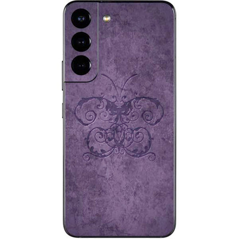 Brigid Ashwood Purple Damask Butterfly Galaxy S22 Skin