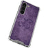 Brigid Ashwood Purple Damask Butterfly Galaxy S23 Clear Case