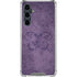 Purple Damask Butterfly by Brigid Ashwood Galaxy S23 FE Clear Case