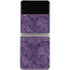 Brigid Ashwood Purple Damask Butterfly Galaxy Z Flip3 5G Skin