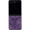 Purple Damask Butterfly by Brigid Ashwood Galaxy Z Flip5 5G Skin