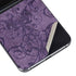 Purple Damask Butterfly by Brigid Ashwood Galaxy Z Flip5 5G Skin