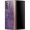 Brigid Ashwood Purple Damask Butterfly Galaxy Z Fold2 5G Skin