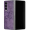 Brigid Ashwood Purple Damask Butterfly Galaxy Z Fold4 5G Skin