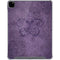 Brigid Ashwood Purple Damask Butterfly iPad Pro 12.9in (2020) Clear Case