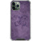 Purple Damask Butterfly by Brigid Ashwood iPhone 11 Pro Max Clear Case