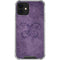 Brigid Ashwood Purple Damask Butterfly iPhone 12 Clear Case