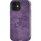 Brigid Ashwood Purple Damask Butterfly iPhone 12 Impact Case