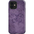 Brigid Ashwood Purple Damask Butterfly iPhone 12 Impact Case