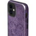 Brigid Ashwood Purple Damask Butterfly iPhone 12 Impact Case