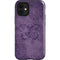 Brigid Ashwood Purple Damask Butterfly iPhone 12 Mini Impact Case