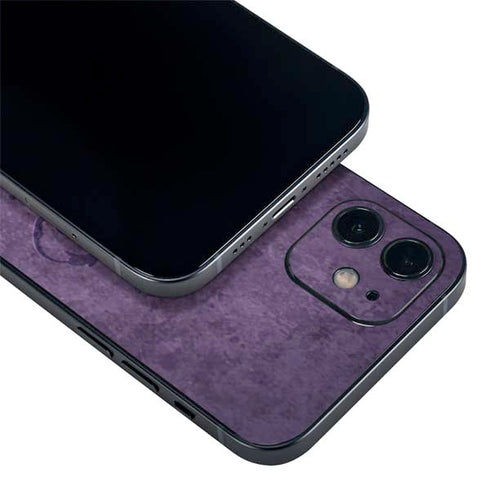 Brigid Ashwood Purple Damask Butterfly iPhone 12 Skin