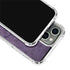 Brigid Ashwood Purple Damask Butterfly iPhone 13 Pro Clear Case
