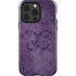 Brigid Ashwood Purple Damask Butterfly iPhone 13 Pro Impact Case