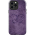 Brigid Ashwood Purple Damask Butterfly iPhone 13 Pro Max Impact Case