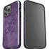 Brigid Ashwood Purple Damask Butterfly iPhone 13 Pro Max Impact Case