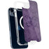 Purple Damask Butterfly by Brigid Ashwood iPhone 15 Plus MagSafe Case