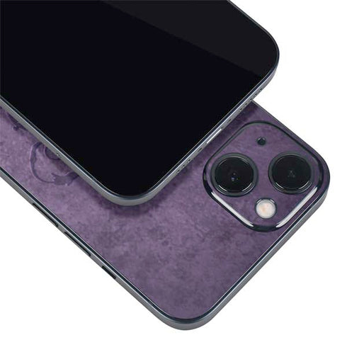 Brigid Ashwood Purple Damask Butterfly iPhone 14 Plus Skin