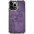 Brigid Ashwood Purple Damask Butterfly iPhone 14 Pro Max Clear Case