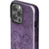 Purple Damask Butterfly by Brigid Ashwood iPhone 15 Pro Max Impact Case