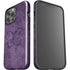 Purple Damask Butterfly by Brigid Ashwood iPhone 15 Pro Max Impact Case