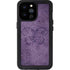 Brigid Ashwood Purple Damask Butterfly iPhone 14 Pro Max Waterproof Case