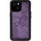 Purple Damask Butterfly by Brigid Ashwood iPhone 15 Waterproof Case