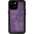 Purple Damask Butterfly by Brigid Ashwood iPhone 15 Waterproof Case